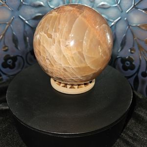 PEACH Moonstone Sphere